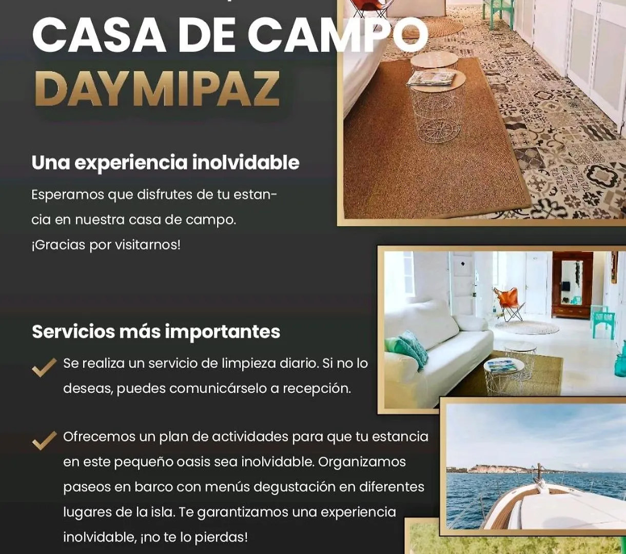 Habitaciones Casa De Campo Daymipaz Mahón Alloggio in famiglia